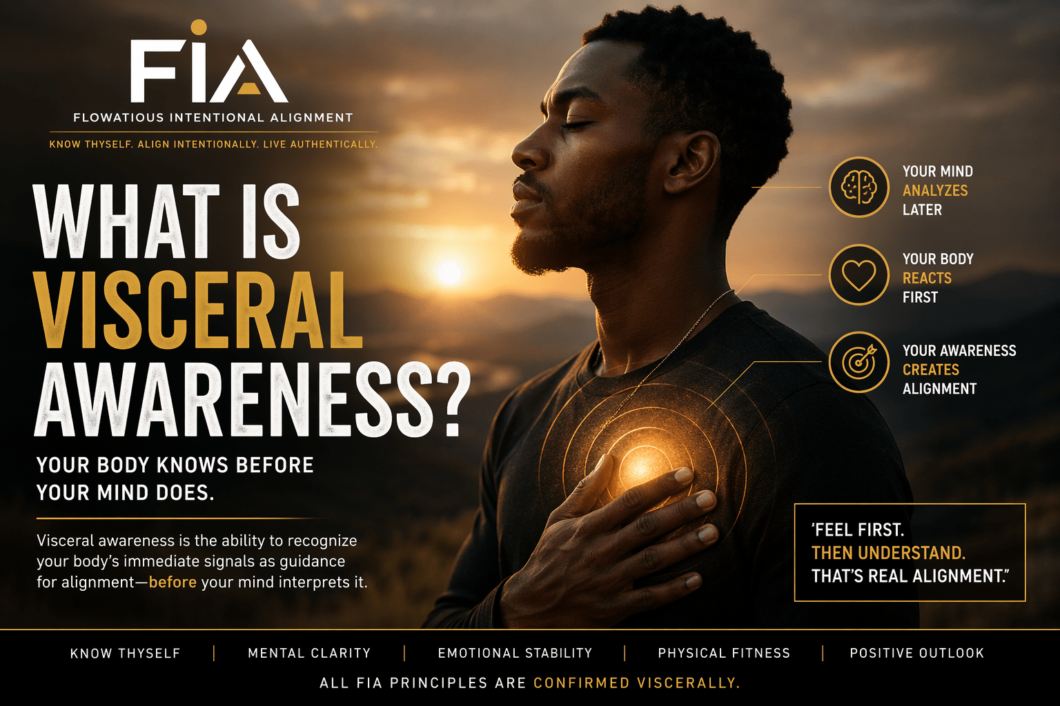 What Is Visceral Awareness? (And Why Your Body Knows Before Your Mind Does)