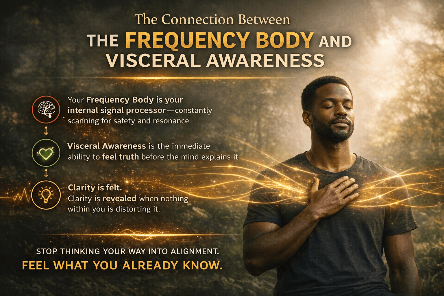 The Connection Between the Frequency Body and Visceral Awareness (The Missing Link to Alignment)